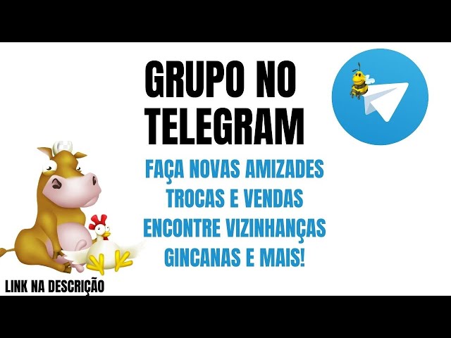 AVISO IMPORTANTE: NOVO GRUPO NO TELEGRAM! 