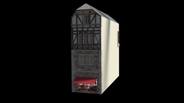 Blender 3D Mega Tutorial St.Michell model next hotel  part1