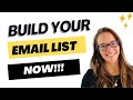 5 Powerful Reasons YouTubers Must Build an Email List!
