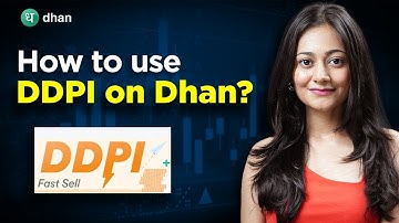 How to use DDPI on Dhan? Fast - Sell without doing EDIS on Dhan Explained in Hindi | Dhan