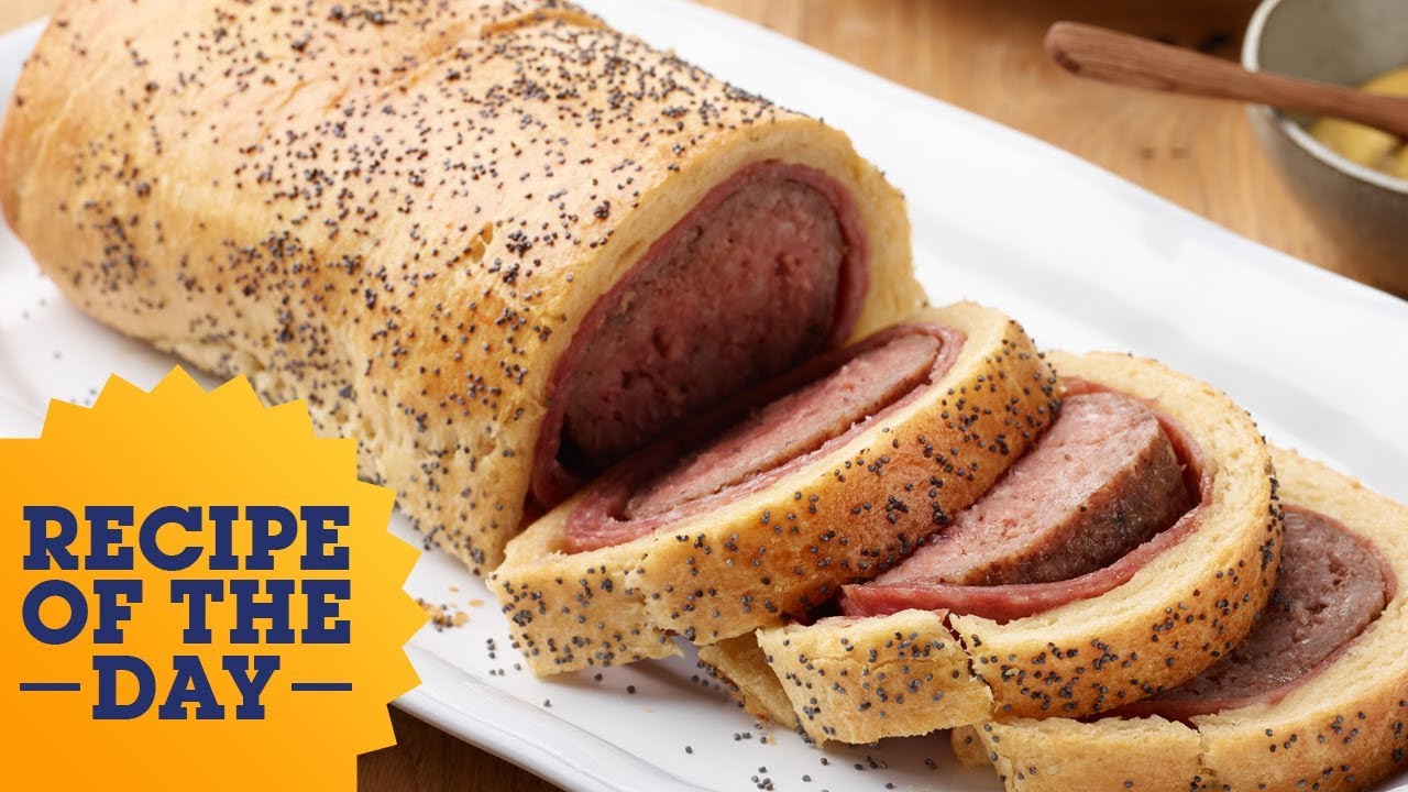 Recipe of the Day: Giant Pig in a Blanket | Food Network