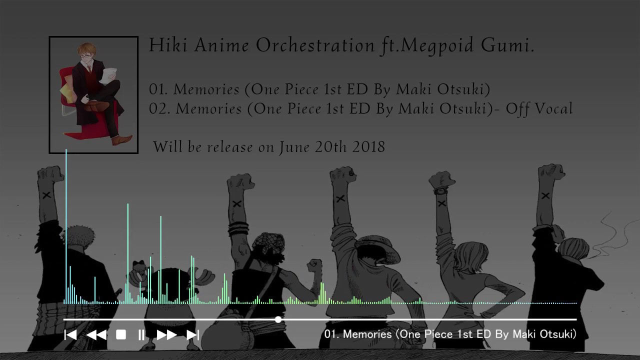 Memories From One Piece Hiki Anime Orchestration Feat Gumi Shazam