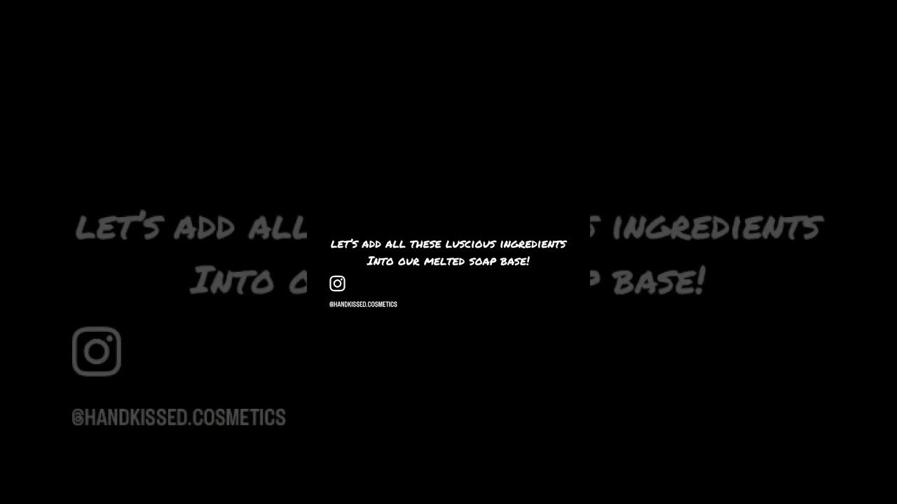 Making of our almond soap💕 perfect blend of the richest ingredients! Dm to order.