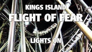 Flight of Fear  LIGHTS ON   Kings Island