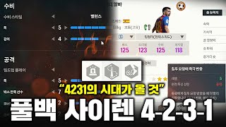 현재 2위까지 떡상한 새로운 4-2-3-1전술 활용법!