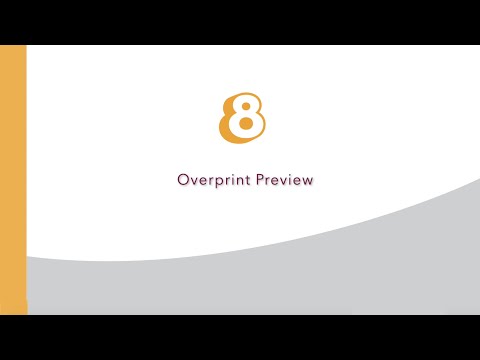 Video: Hvad er forhåndsvisning af overprint i Adobe Reader?
