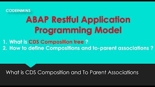 Part 7 : ABAP Restful Application Programming Model (CDS Composition Tree)