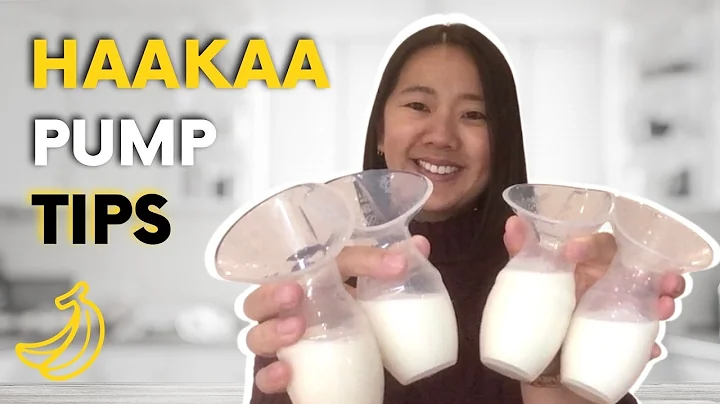 Hướng dẫn sử dụng máy hút sữa Haakaa để trữ sữa mẹ trong tủ lạnh | Mẹo và kỹ năng với máy Haakaa