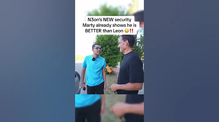N3on’s NEW security Marty already shows he is BETTER than Leon 😳‼️ | #n3on #n3onclips