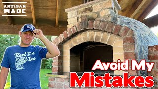 Avoiding Mistakes Building a Pizza Oven / Building a Brick Oven / Pizza Oven Construction by Artisan Made 191,123 views 1 year ago 8 minutes, 18 seconds