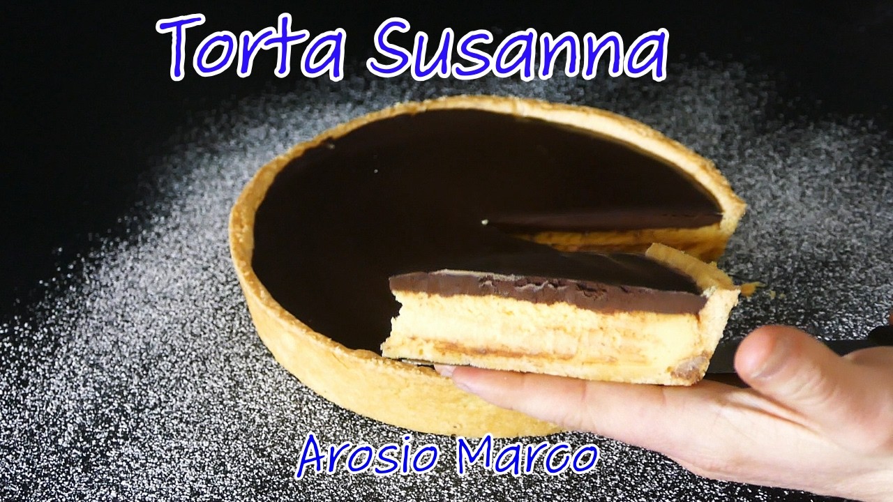 TORTA SUSANNA : La Crostata Ricotta e Cioccolato Più CREMOSA Di Sempre!!