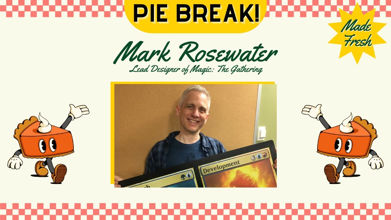 The Color Identity of Mark Rosewater! | Pie Break: The Color Pie Podcast Podcast DEBUT EPISODE