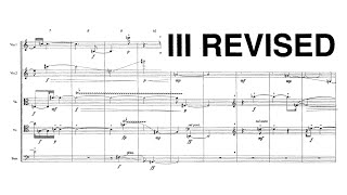 Frank Zappa - III Revised (1992) (score &amp; audio)