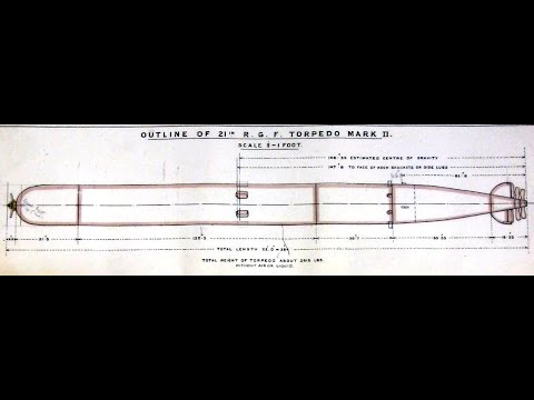 Torpedo Rov UXO Identification of a British torpedo Mark 8 VIII with ROV Super ...