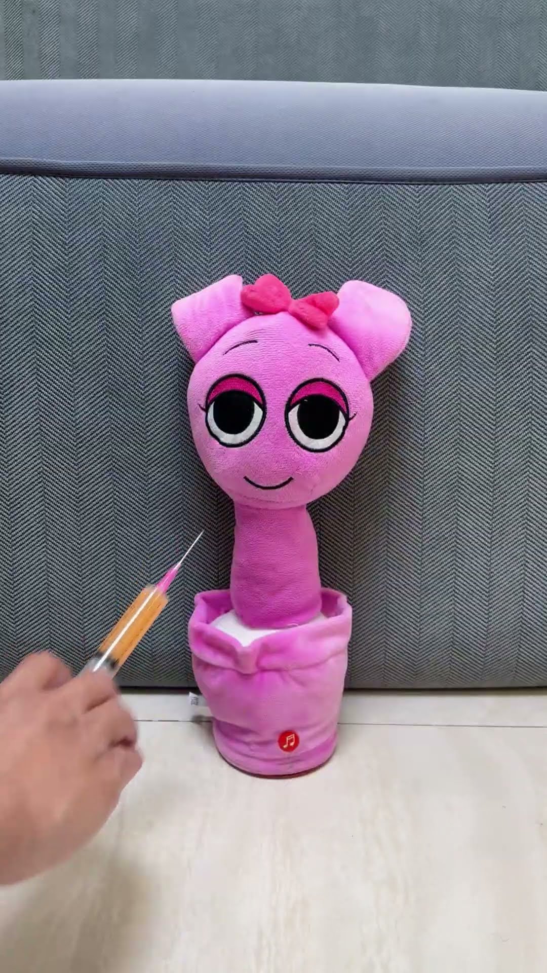 Pinki gets an injection