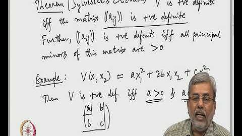 Lyapunov Function Continued