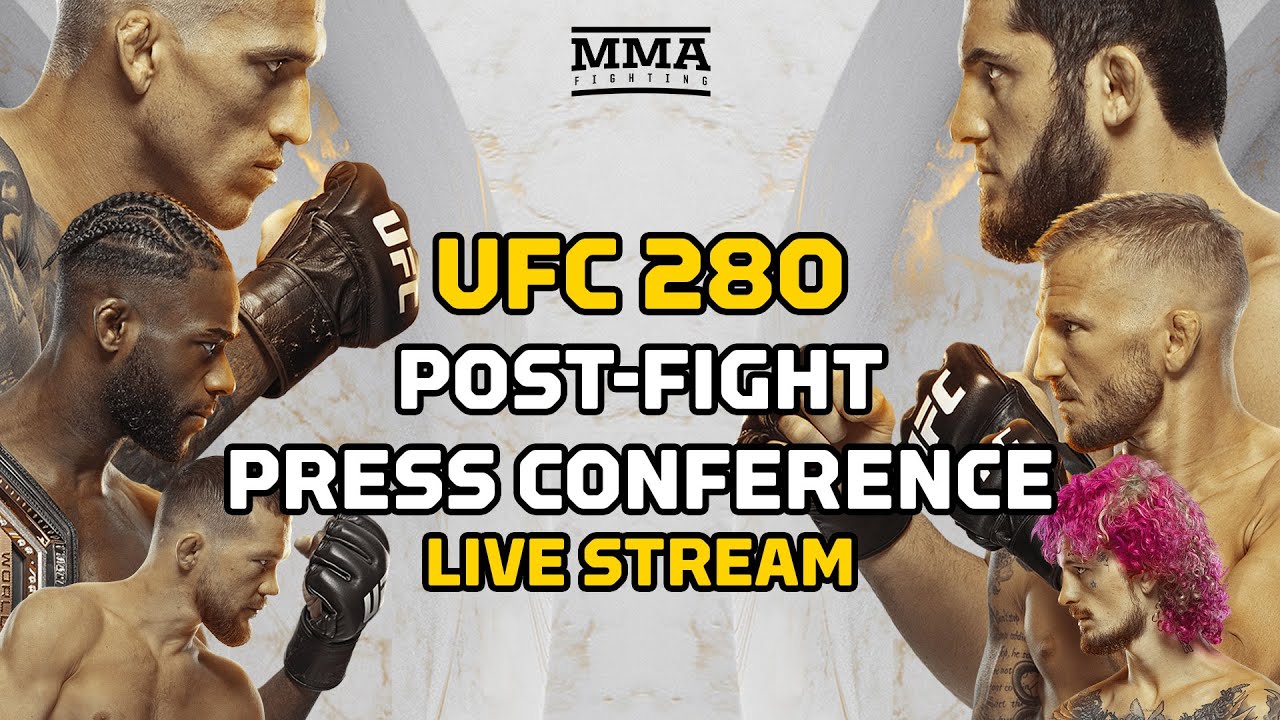 UFC 280 Oliveira vs Makhachev Post-Fight Press Conference LIVE Stream MMA Fighting