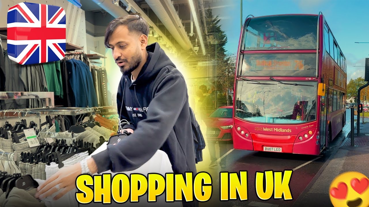 First time shopping in Uk with my wife 🛍️