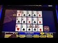 $30 a hand high limit video poker