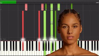 Alicia Keys - Good Job (Piano Tutorial)