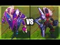 Dark Cosmic Jhin vs PROJECT Jhin Legendary vs Epic Skins Comparison (League of Legends)