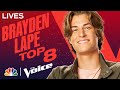 Brayden Lape Performs Brett Young's "In Case You Didn't Know" | NBC's The Voice Top 8 2022