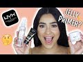TESTING OUT NEW NYX BARE WITH ME PRIMERS + BORN TO GLOW FOUNDATION! | JORDYN TAYLOR