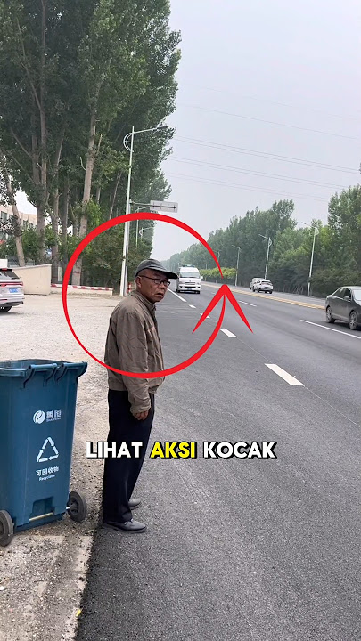 aksi kocak kakek ini bikin ngakak?! 😱