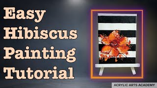 Hibiscus Painting Tutorial for Beginners