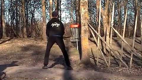 Seppo Paju Doubles at Tali frisbeepark frisbeerata Helsinki Finland 16. 4. 2019