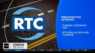 Regional Transportation Commission offering free rides on Tuesday
