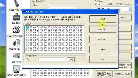 Xhorse vvdi mb tool read be key and menu display - chinacardiags.com