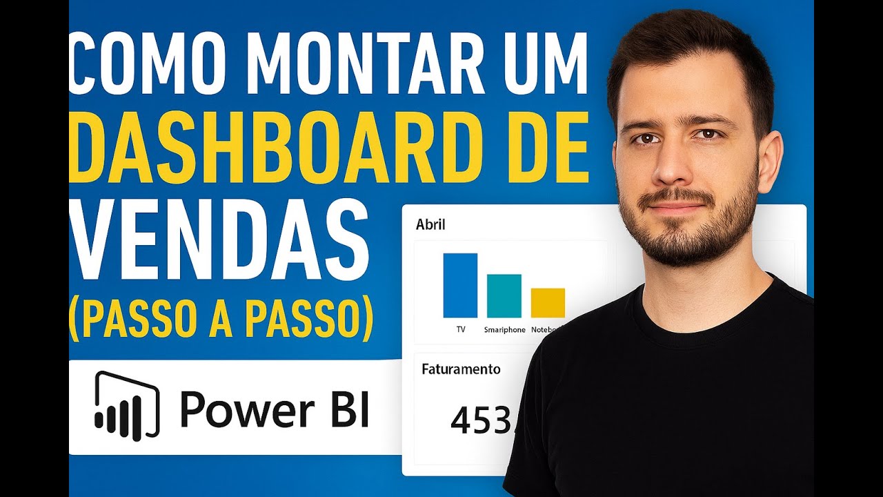 Como montar um dashboard de VENDAS no Power BI (passo a passo) - YouTube