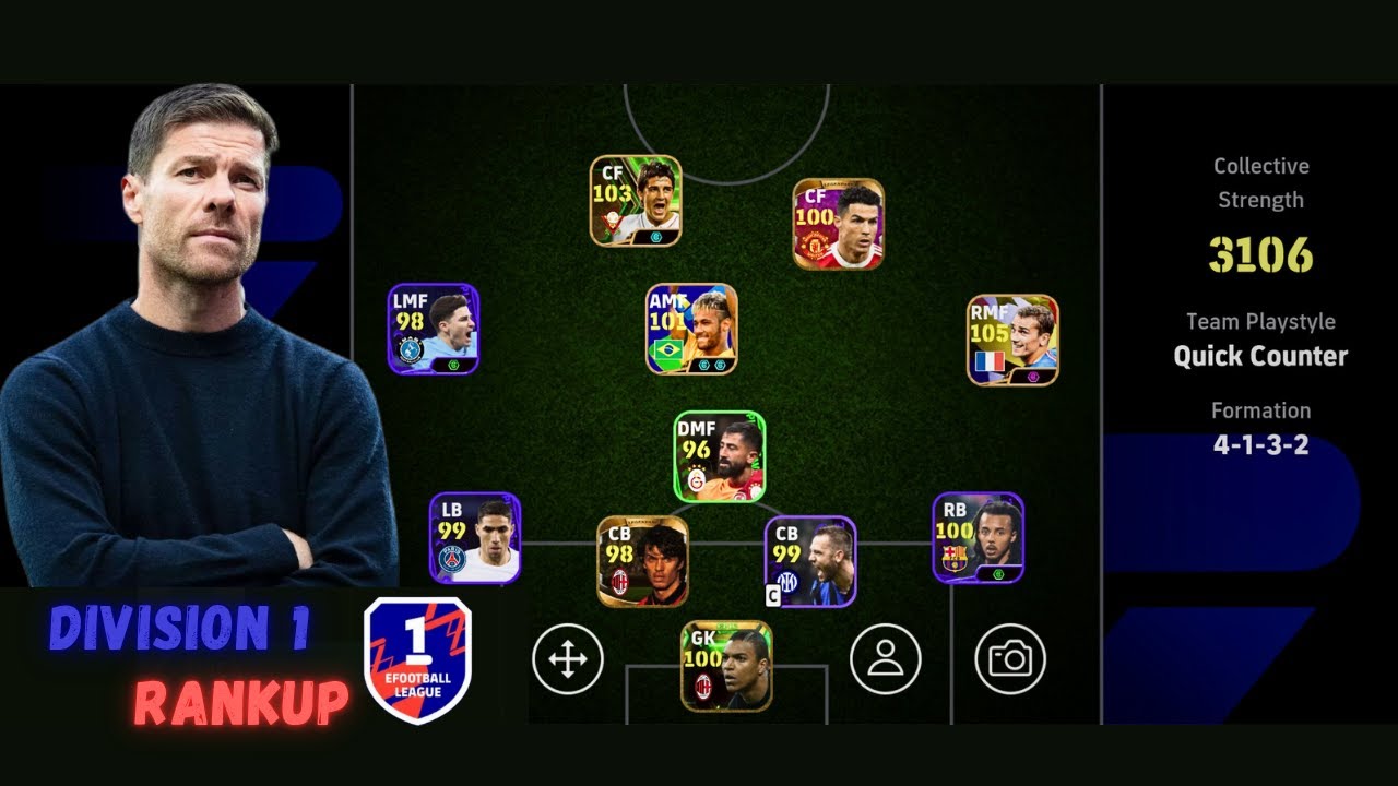 🔥 How to Rank Up to Division 1 in eFootball | Best Tips & Gameplay # ...