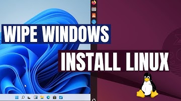Remove Windows Install Ubuntu Linux Step by Step Guide 2025
