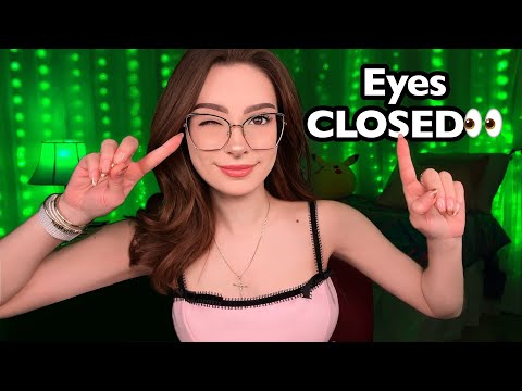 ASMR Follow My Instructions EYES CLOSED 😴 Intuition Tests for Sleep 💤