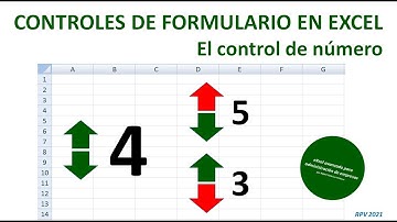 Control de número en Excel: usa botones para incrementar o reducir los valores en las celdas