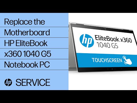 Replace the Motherboard | HP EliteBook x360 1040 G5 Notebook PC | HP