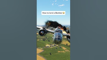 How to land a Bomber