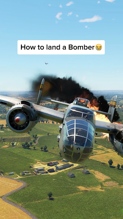 How to land a Bomber