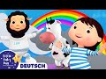 Regenbogen Pfützen | Kinderlieder | Little Baby Bum Deutsch | Cartoons für Kinder