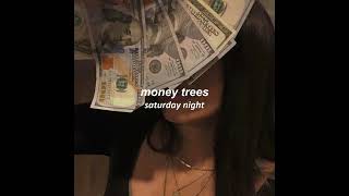 Kendrick Lamar - Money Trees  (s l o w e d + r e v e r b )