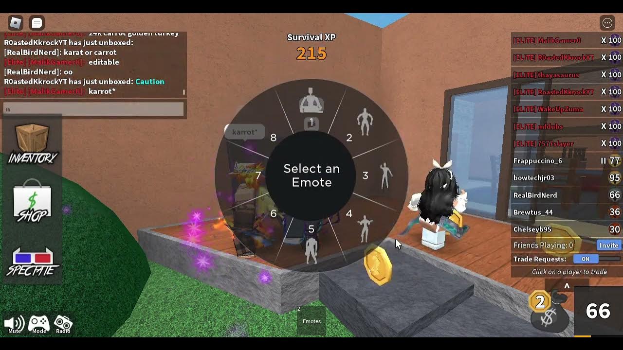 Eating turkey in the NEW THANKSGIVING EVENT in mm2!! YouTube