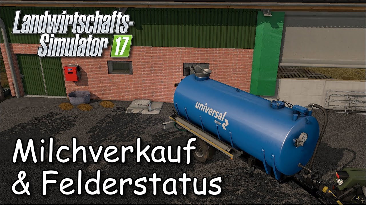 LS17 - TALBACH [MR] // #58 // Hofalltag // Mit dem MB-Trac zum Milchverkauf // Status der Felder
