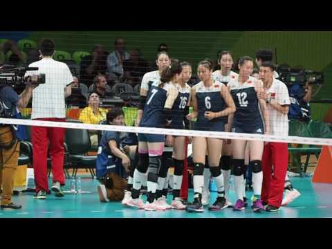 2016 Rio Olympic Women Volleyball China vs Netherlands | Semi-final