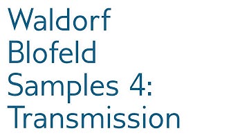 [tutorial] Blofeld Samples 4: How to transmit samples?