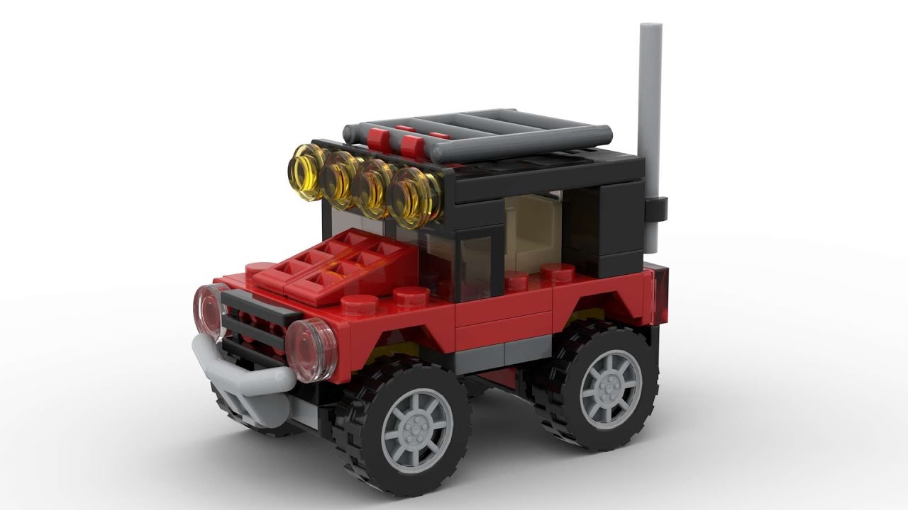 Lego 31040 Desert Racers Speed Build Studio Bricklink LDD by PLegoBB