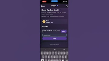 How to Earn Free Bitcoin Tapswap Code!