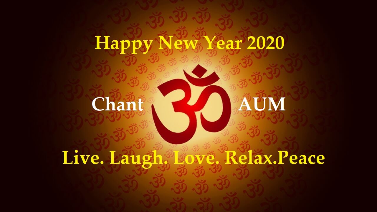 OM Chanting 108 Times | AUM | Happy New Year 2020 | Yoga ...