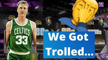 2k Trolled All of Us with the FINALS SPOTLIGHT SIMS in NBA2K20 MYTEAM